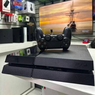 Ps4 Fat Negra con Mando y Disco Duro