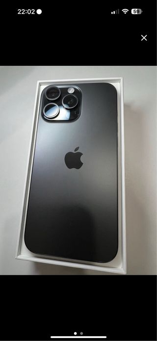 iPhone 16 Pro Max Negro Nuevo