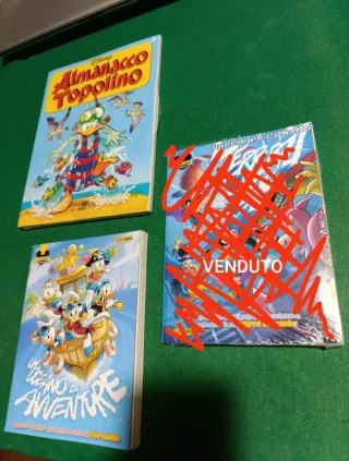 Lotto divisibile n. 2 fumetti Disney