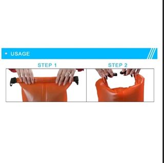 Bolsa Estanca Seca 10L Azul NUEVA (con correa)