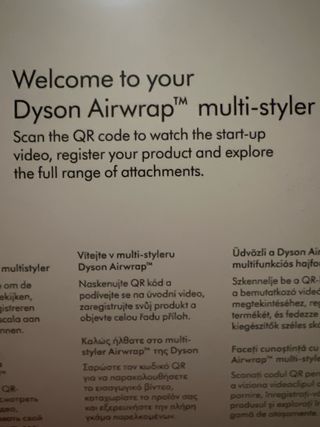 Dyson Airwrap Multi-Styler rosa e grigio