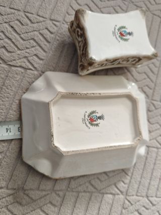 Caja y Cenicero Capodimonte