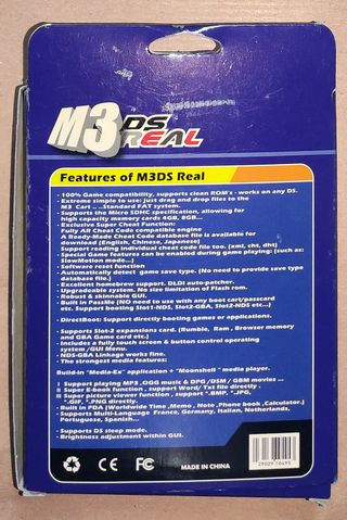 M3DS Real per Nintendo DS con Rumble Pack