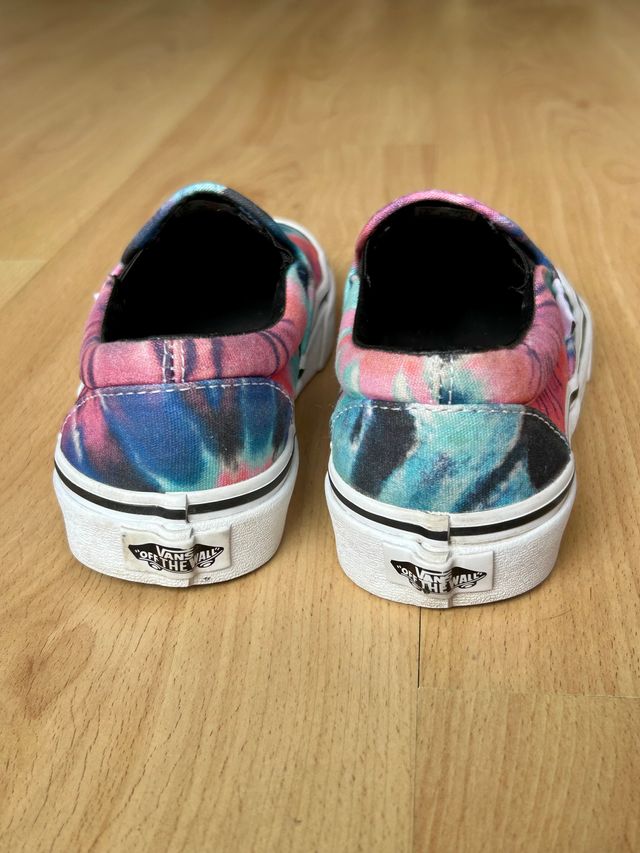 Zapatillas Vans 35, Slip-On Tie Dye Grateful Dead