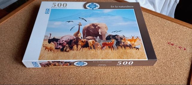 Puzzle 500 Piezas Naturaleza Animales