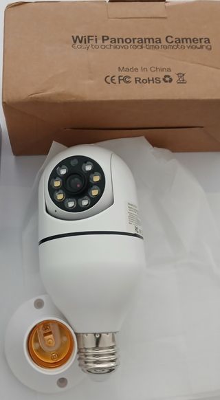 Cámara IP WiFi Bombilla E27