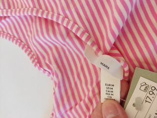 Jersey premamá H&M rayas rosas talla M