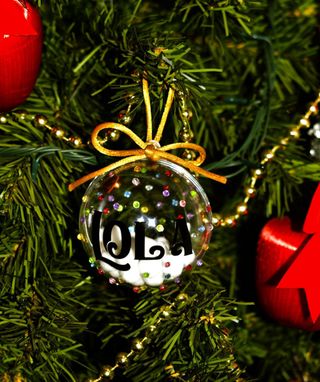 Bolita de Navidad Personalizada