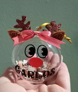 Bolita de Navidad Personalizada