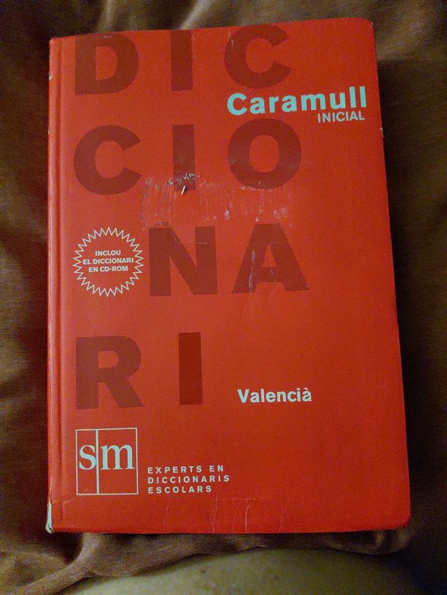 Diccionario Valenciano. Caramull inicial