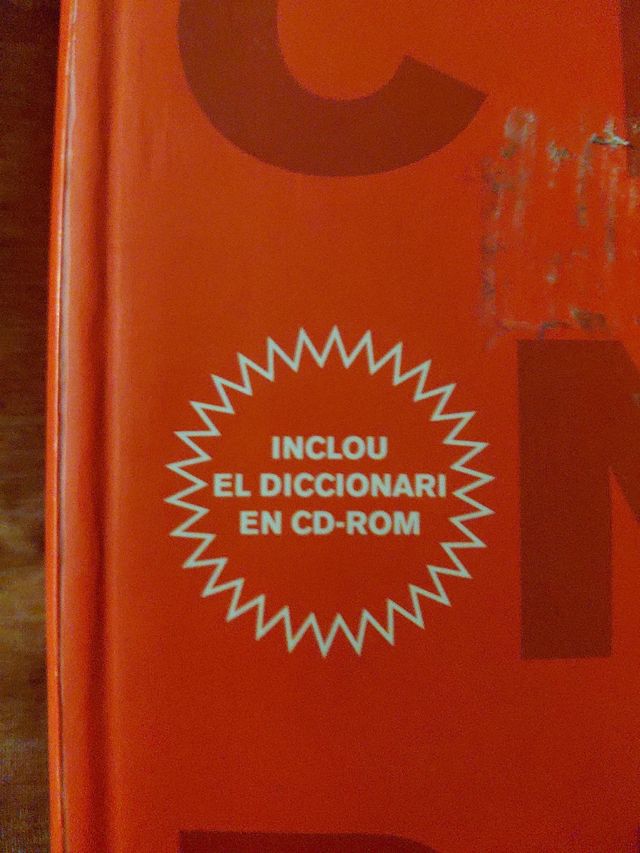 Diccionario Valenciano. Caramull inicial