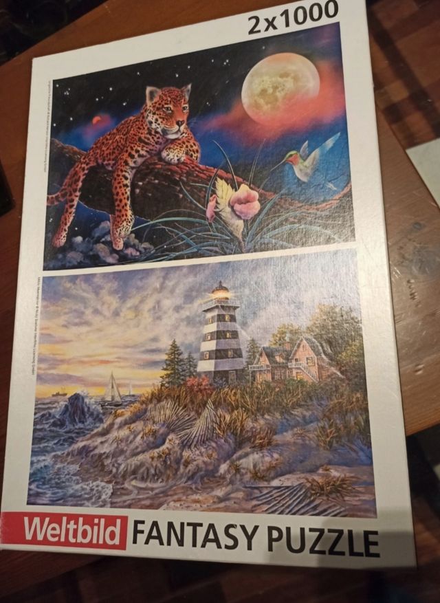 2 Puzzles 1000 Piezas Weltbild Fantasy