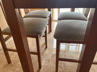 Mesa comedor extensible + 4 sillas