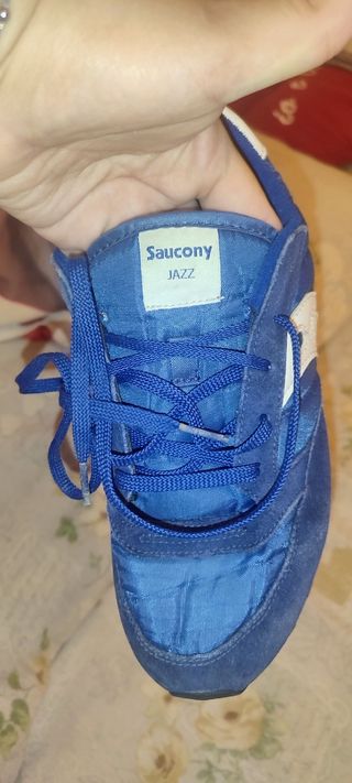 Sneakers blu bambino e bianco n 38