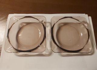 Ceniceros de cristal cuadrados