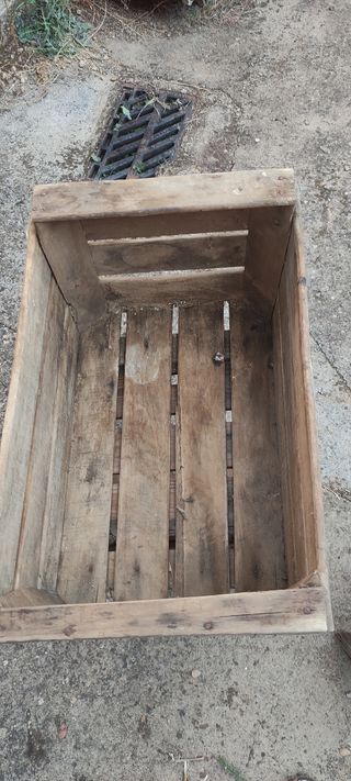 Cajas de madera rústicas 10 euros unidad