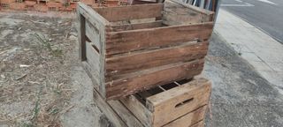 Cajas de madera rústicas 10 euros unidad