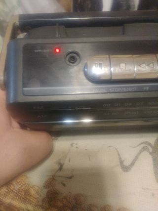 Radio Cassette Sony CPM-1408 Gris 