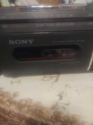 Radio Cassette Sony CPM-1408 Gris 