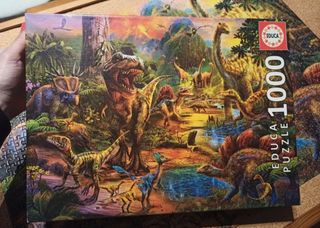 Puzzle Educa 1000 Piezas Dinosaurios