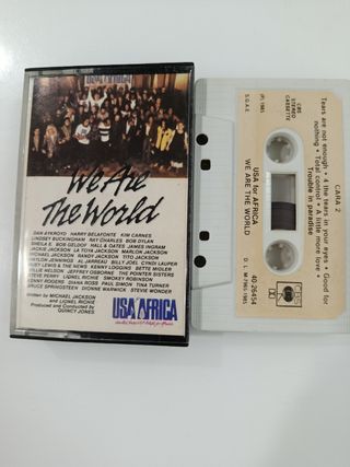 We Are The World Cassette - Michael Jackson