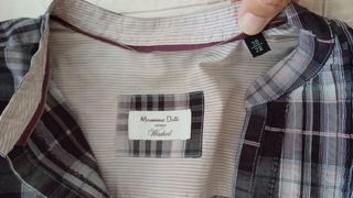 Camisa cuadros Massimo Dutti multicolor
