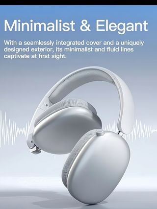 Cuffie Wireless Over-Ear Nuove – Suono Stereo 