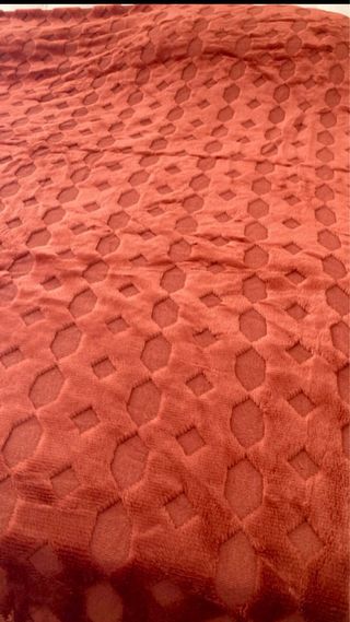 Copriletto vintage Borgogna misure 3m X 2,70m