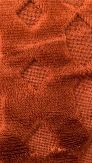 Copriletto vintage Borgogna misure 3m X 2,70m