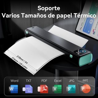Impresora Térmica Portátil Compatible iPhone/PC/US