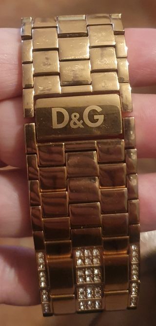 Reloj Dolce & Gabbana Dorado con Cristales