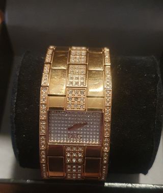 Reloj Dolce & Gabbana Dorado con Cristales