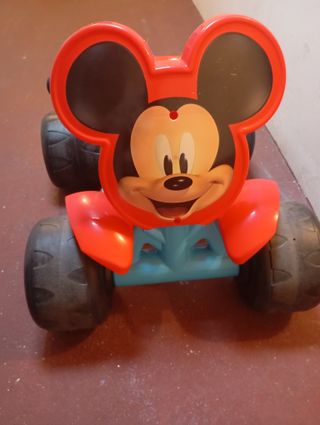 Moto Quad Infantil Mickey Batería