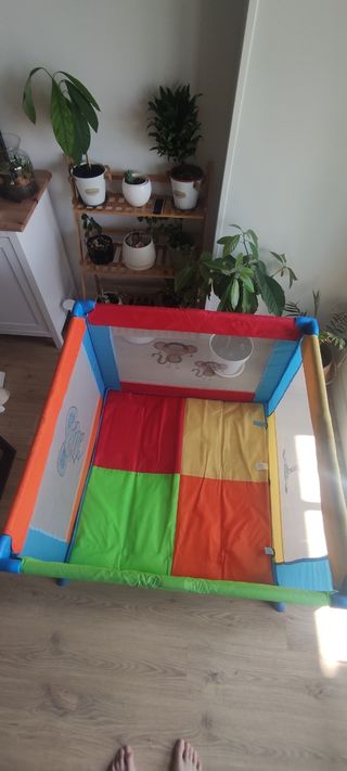 Parque infantil plegable