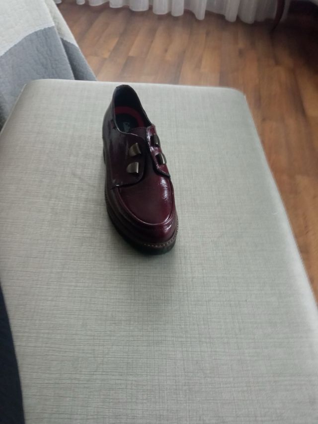 Zapatos Callaghan Piel Burdeos