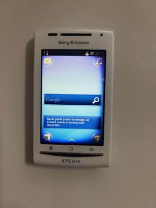 Telefono cellulare Sony Ericsson Xperia X8 bianco