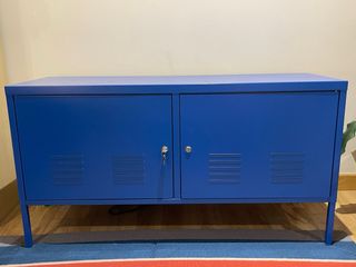 Consola Azul Metálica