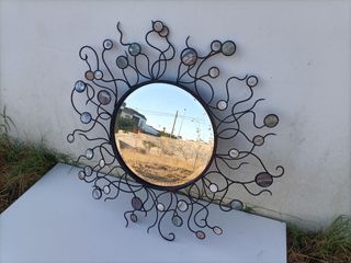 Mueble recibidor y espejo