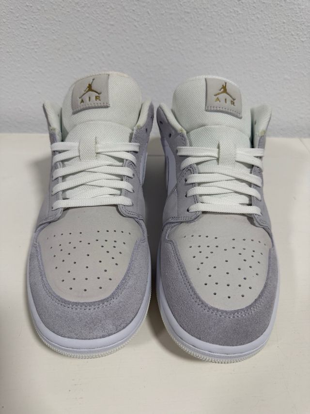 Air Jordan 1 Low Paris Grises y Blancas