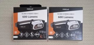 Pack 2 Linternas Forclaz HL900 600 Lúmenes