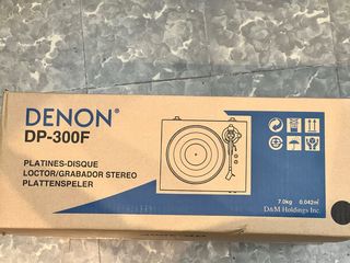 Tocadiscos Denon DP-300F Negro Nuevo
