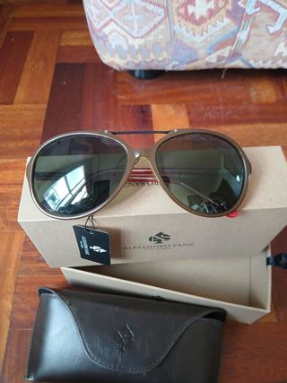 Gafas de sol Alejandro Sanz Marrones