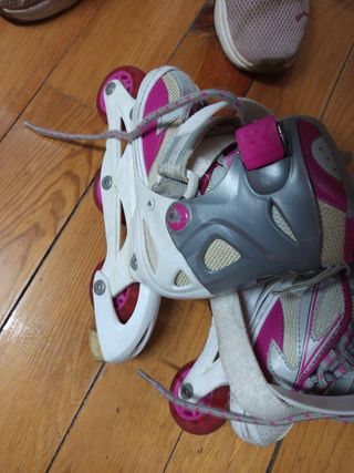 Patinetes en línea para niña talla 27/30