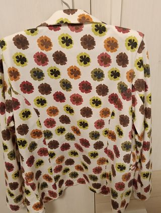 Americana estampada floral