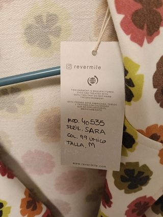 Americana estampada floral