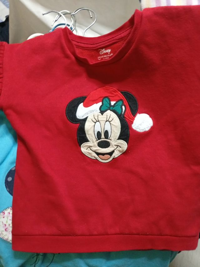 Lote 2 sudaderas unicornio y Minnie