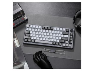 Teclado Mecánico YUNZII B75 Gris/Blanco