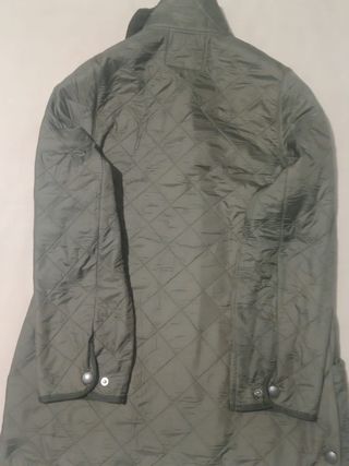 Chaqueta Barbour forro polar verde Talla S/M