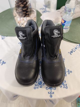 Zapatos/ botines de seguridad unisex talla 37