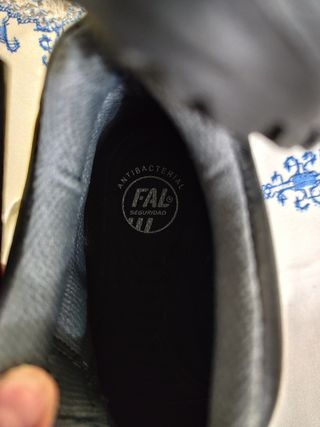 Zapatos/ botines de seguridad unisex talla 37